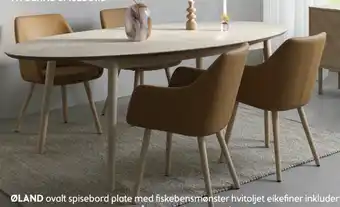 Bohus HUGO spisestol tilbud