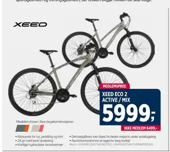 Sport 1 XEED ECO 2 ACTIVE / MIX tilbud