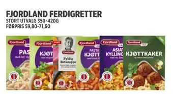 Jacobs FJORDLAND FERDIGRETTER tilbud