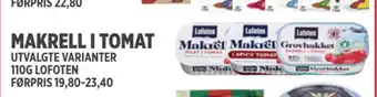 Jacobs MAKRELL I TOMAT tilbud