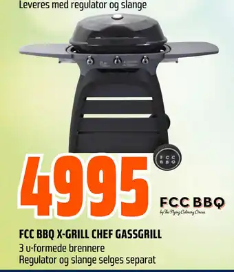 FCC BBQ X-GRILL CHEF GASSGRILL