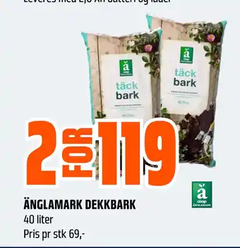 Obs Bygg ÄNGLAMARK DEKKBARK tilbud