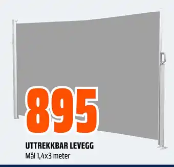 Obs Bygg UTTREKKBAR LEVEGG tilbud