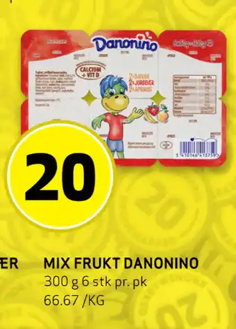 Bunnpris MIX FRUKT DANONINO tilbud