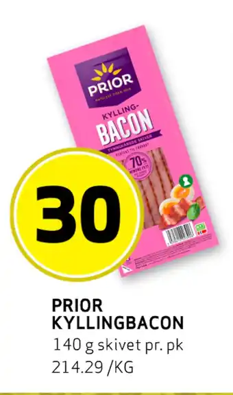 Bunnpris Prior Kyllingbacon tilbud