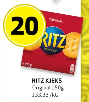 Bunnpris RITZ Kjeks tilbud