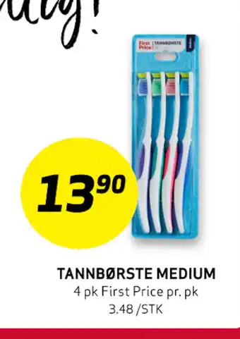 TANNBØRSTE MEDIUM