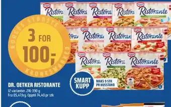 Coop Obs Ristorante pizza mozzarella tilbud