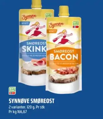 Coop Obs Synnøve finden smøreost bacon tilbud