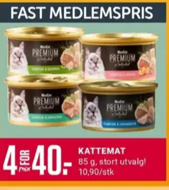 Europris Gourmet gold kattemat tilbud