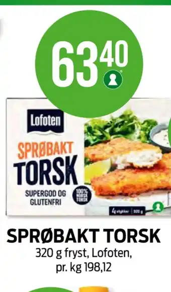 Kiwi Lofoten torskefilet tilbud