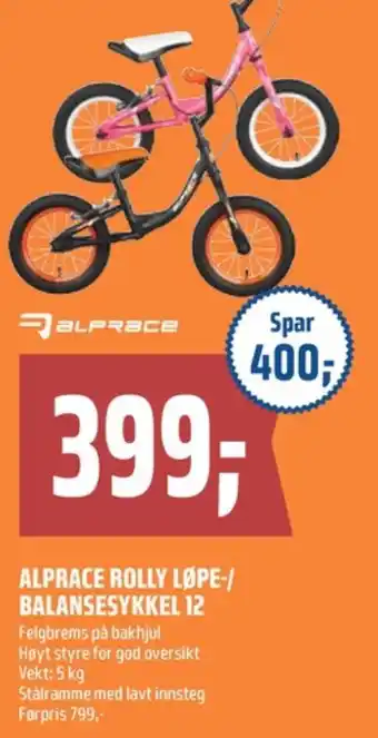 Coop Obs Alprace sykkel tilbud