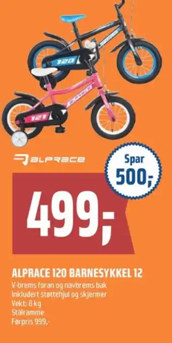Coop Obs Alprace sykkel tilbud
