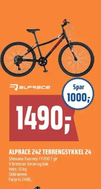 Coop Obs Alprace sykkel tilbud