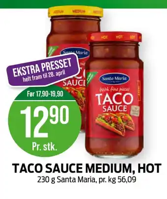Kiwi Santa maria taco saus hot tilbud