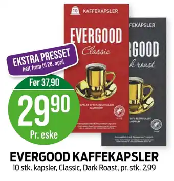 Kiwi Classic kaffekapsler tilbud