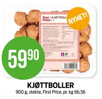 Kiwi First price kjøttboller tilbud