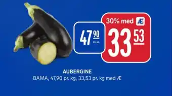 Rema 1000 Bama aubergine tilbud