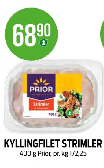 Kiwi Prior kyllingstrimler tilbud