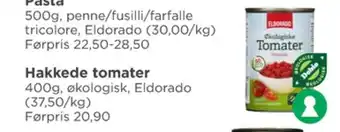 Meny Eldorado tomater hakkede tilbud