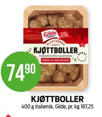 Kiwi Gilde kjøttboller tilbud
