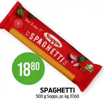 Kiwi Sopps spagetti tilbud