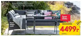 Rusta Loungesett Toscana tilbud