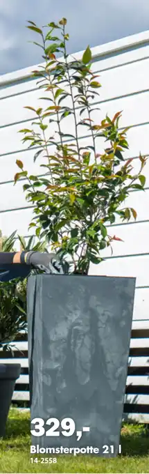 Biltema Blomsterpotte 21 l tilbud