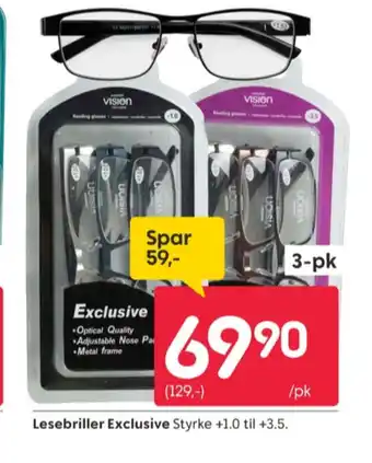 Rusta Ukjent lesebriller tilbud