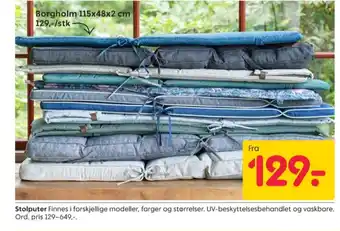 Rusta Ukjent pute tilbud