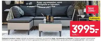 Rusta Ukjent loungesett tilbud