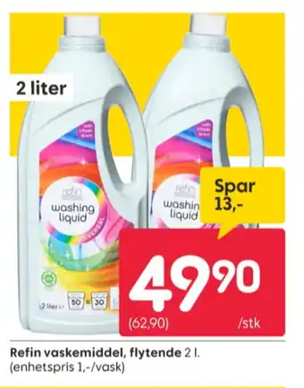 Rusta Refin vaskemiddel-flytende tilbud