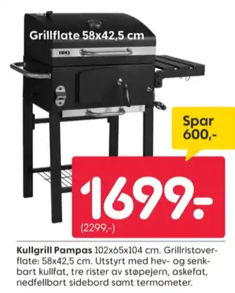 Rusta Ukjent kulegrill tilbud