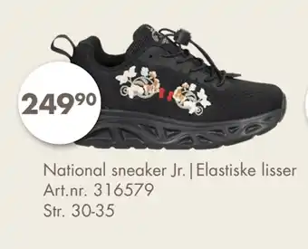 Sparkjøp National sneaker Jr.|Elastiske lisser tilbud