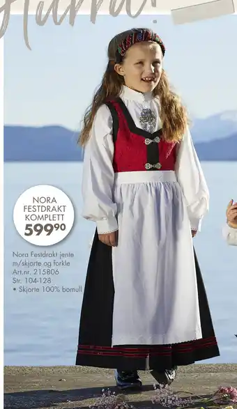 Sparkjøp NORA FESTDRAKT KOMPLETT tilbud