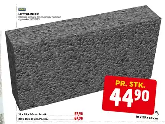jem & fix LETTKLINKER tilbud