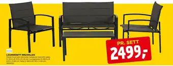 jem & fix LOUNGESETT BRUXELLES tilbud