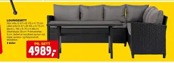 jem & fix LOUNGESETT tilbud