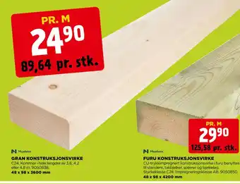 jem & fix GRAN KONSTRUKSJONSVIRKE tilbud