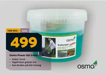 Megaflis Osmo Power Gel trefornyer tilbud