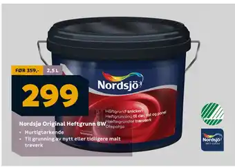 Megaflis Nordsjø Original Heftgrunn BW tilbud