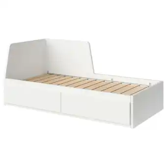 IKEA Flekke Dagseng med 2 skuffer, hvit, 80x200 cm tilbud