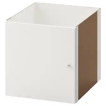 IKEA Kallax Innsats med dør, hvit, 33x33 cm tilbud
