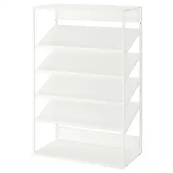 IKEA Platsa Åpen skooppbevaring, hvit, 80x40x120 cm tilbud