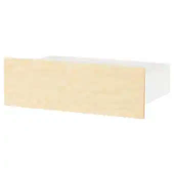 IKEA KalbÅden Skuff, hvit/livlig furumønster, 60x42x20 cm tilbud