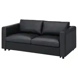 IKEA Vimle 2-seters sovesofa, grann/bomstad svart tilbud