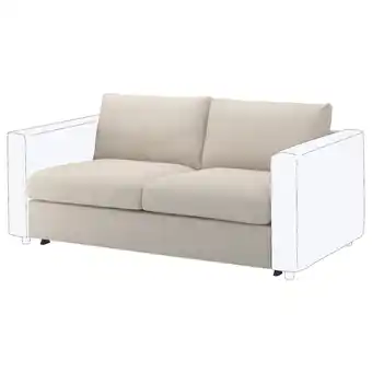 IKEA Vimle 2-seters sovesofadel, Gunnared beige tilbud