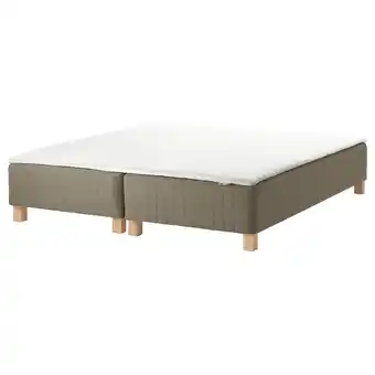 IKEA SkÅrer Rammemadrass med overmadrass, fast/talgje, 180x200 cm tilbud
