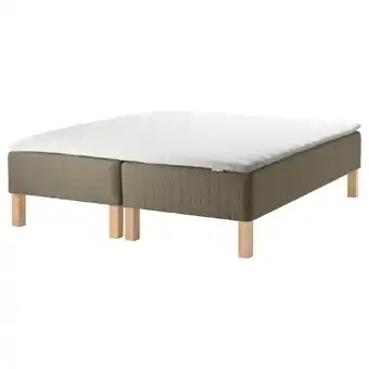 IKEA SkÅrer Rammemadrass med overmadrass, fast/tuddal, 160x200 cm tilbud