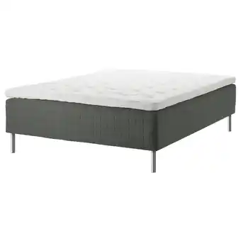 IKEA Skotterud Rammemadrass med overmadrass, fast/tustna, 140x200 cm tilbud